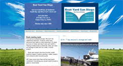 Desktop Screenshot of boatyardsandiego.com